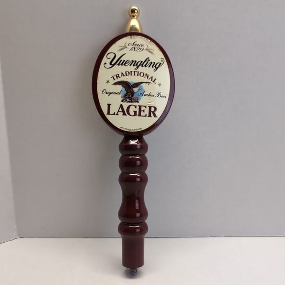 Yuengling Brewery Traditional Lager Beer Bar Tap Handle Keg Pottsville Pa 8-99 - Picture 2 of 13